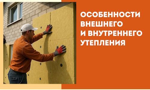 Какие особенности внешнего и внутреннего утепления в Великом Новгороде