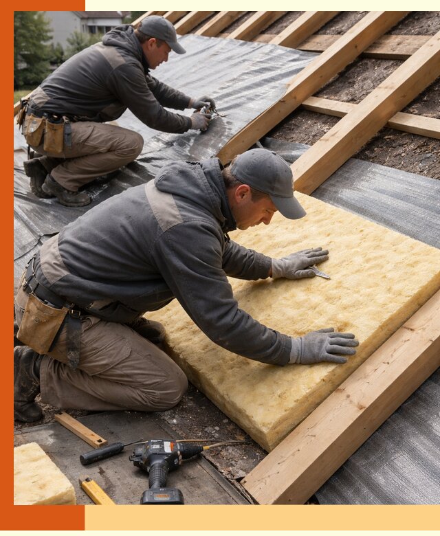 Профессиональное утепление крыши в Великом Новгороде качественно и надежно