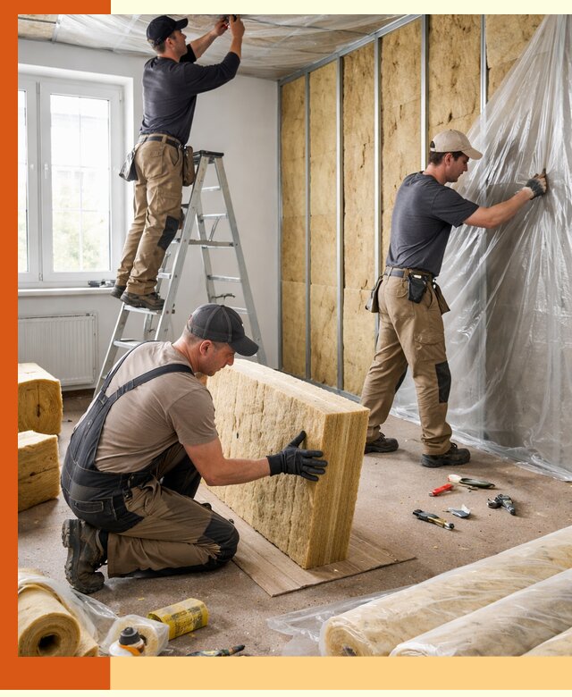 Утепление офисных помещений под ключ в Великом Новгороде